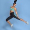 Anita Active 1685 Legging fitness Bleu Piscine Anthracite